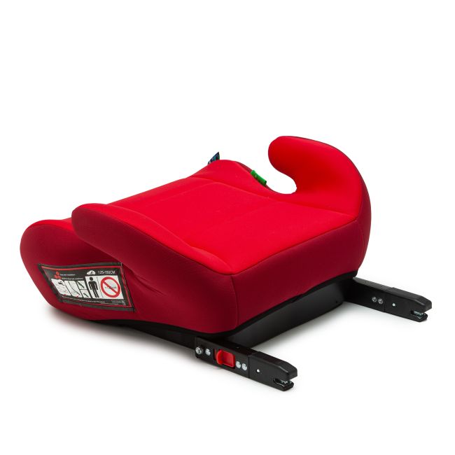 Inaltator  auto Juju Jazzy Booster i-Size ISOFIX, Rosu-Bordo JUJJU1200-ECISX-01