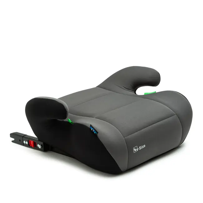 Inaltator auto Juju Jazzy Booster i-Size ISOFIX, Negru-Gri JUJJU1200-ECISX-04