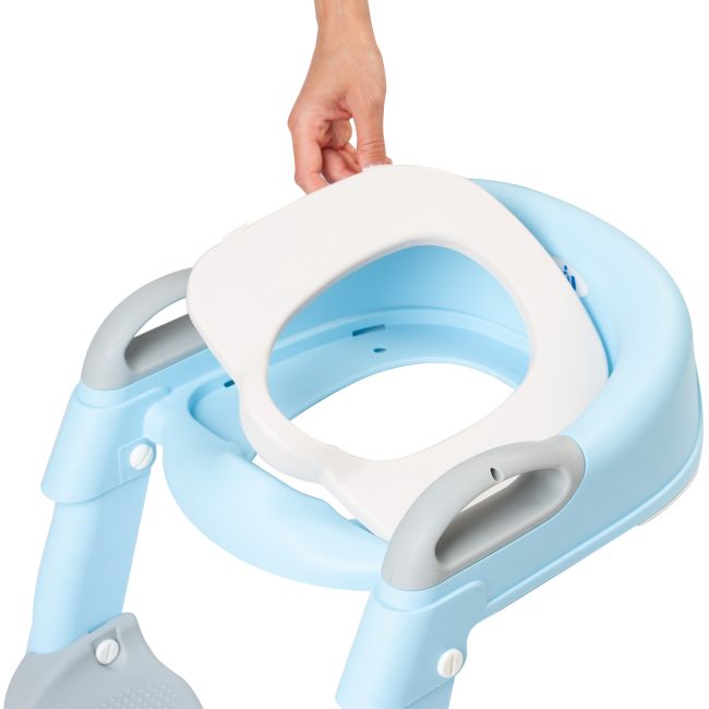 Reductor toaleta copii Juju SoloSteps, Albastru JUJJU8311-Blue