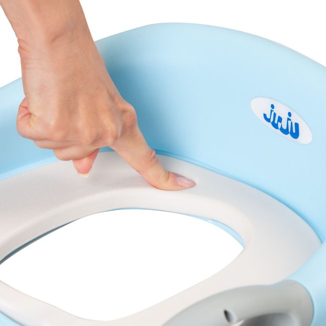 Reductor toaleta copii Juju SoloSteps, Albastru JUJJU8311-Blue