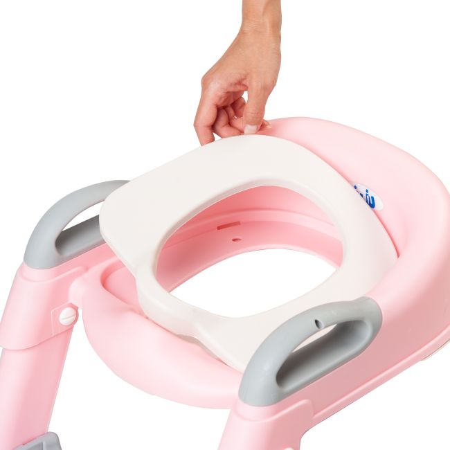 Reductor toaleta copii Juju SoloSteps, Roz JUJJU8311-Pink