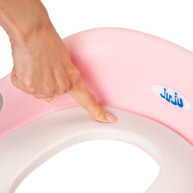 Reductor toaleta copii Juju SoloSteps, Roz JUJJU8311-Pink