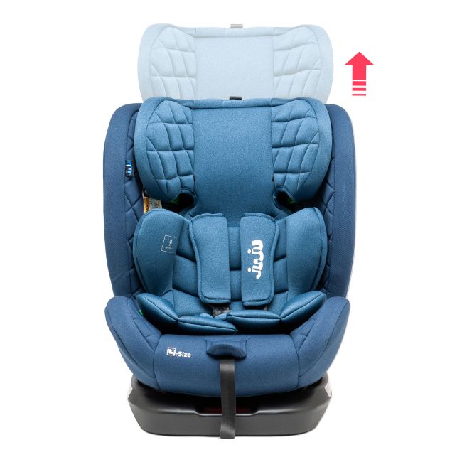 Scaun Auto Juju Total 360 i-Size, Albastru JUJJU1200-TTIS-02