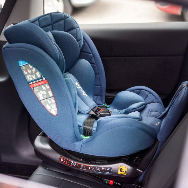 Scaun Auto Juju Total 360 i-Size, Albastru JUJJU1200-TTIS-02