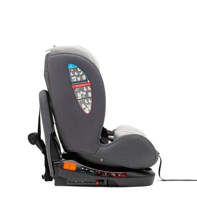 Scaun Auto Juju Total 360 i-Size, Gri JUJJU1200-TTIS-03