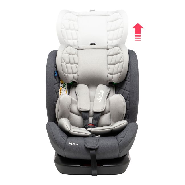Scaun Auto Juju Total 360 i-Size, Gri JUJJU1200-TTIS-03