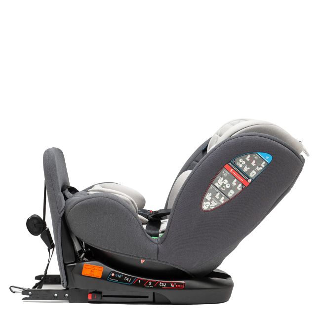 Scaun Auto Juju Total 360 i-Size, Gri JUJJU1200-TTIS-03