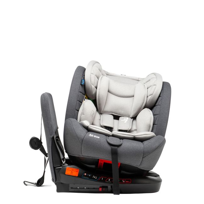 Scaun Auto Juju Total 360 i-Size, Gri JUJJU1200-TTIS-03