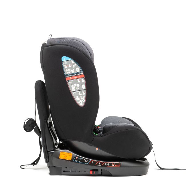 Scaun Auto Juju Total 360 i-Size, Negru JUJJU1200-TTIS-04