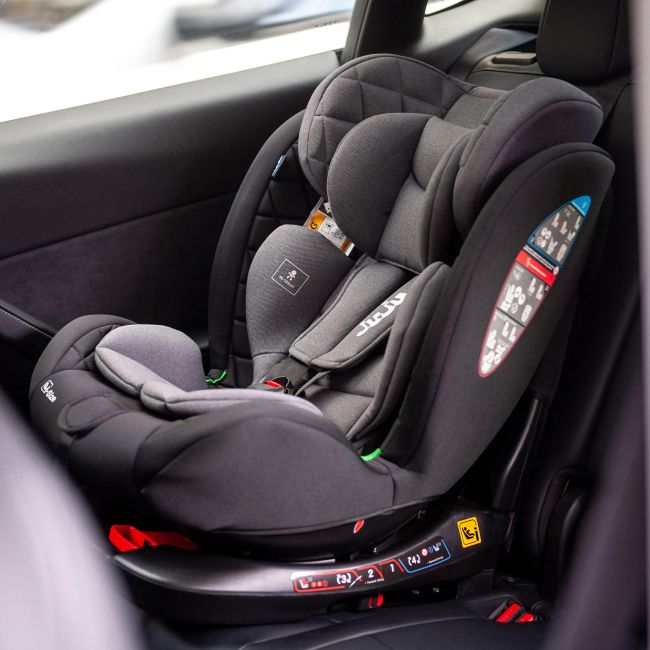Scaun Auto Juju Total 360 i-Size, Negru JUJJU1200-TTIS-04