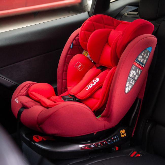 Scaun Auto Juju Total 360 i-Size, Rosu JUJJU1200-TTIS-01