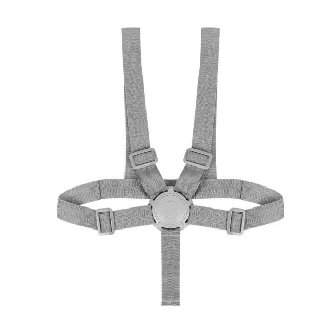 Scaun de masa, Lionelo, Dalia, 2 in 1, Transformabil, Cu 2 suporturi pentru picioare, Cu tavita detasabila, Sustine 60 kg, 6 luni+, Conform cu EN14988, Gri BYNLO-DALIA_GREY_STONE_NATURAL