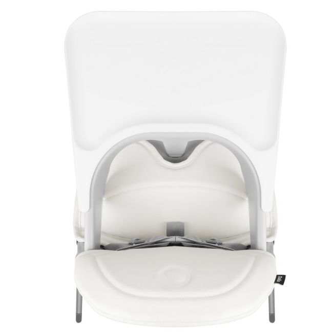 Scaun de masa, Lionelo, Dalia, 2 in 1, Transformabil, Cu 2 suporturi pentru picioare, Cu tavita detasabila, Sustine 60 kg, 6 luni+, Conform cu EN14988, Gri BYNLO-DALIA_GREY_STONE_NATURAL
