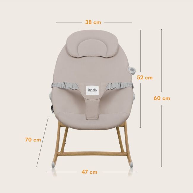 Set balansoar si scaun de masa, Lionelo, Dalia, Scaun cu 2 suporturi pentru picioare, Cu tavita, Balansoar 4 in 1 cu inaltime reglabia si bara cu jucarii, Conform cu EN14988, EN1888-1 EN1888-2, EN1466, Gri BYNLO-DALIA_SET_GREY_STONE_NATURAL