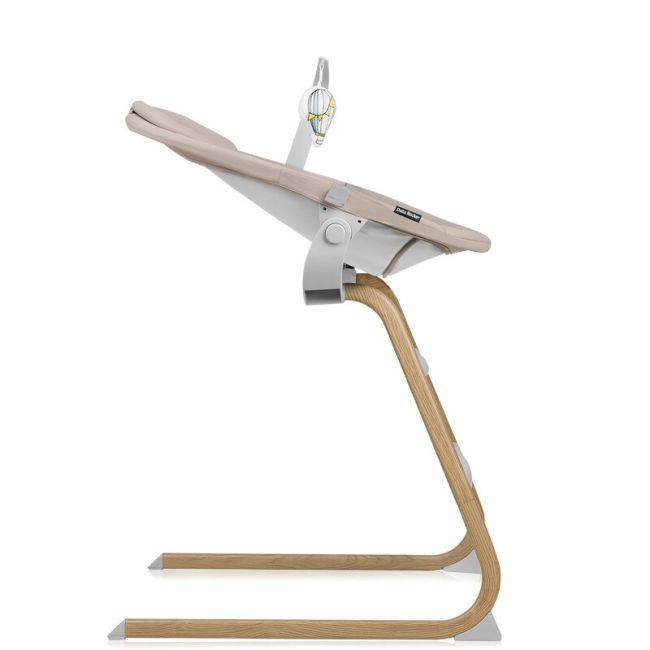 Set balansoar si scaun de masa, Lionelo, Dalia, Scaun cu 2 suporturi pentru picioare, Cu tavita, Balansoar 4 in 1 cu inaltime reglabia si bara cu jucarii, Conform cu EN14988, EN1888-1 EN1888-2, EN1466, Gri BYNLO-DALIA_SET_GREY_STONE_NATURAL