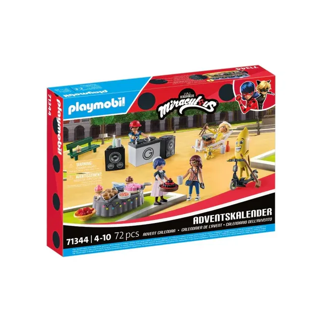 Playmobil - Calendar Craciun Miraculous picnic in Paris ARTPM71344