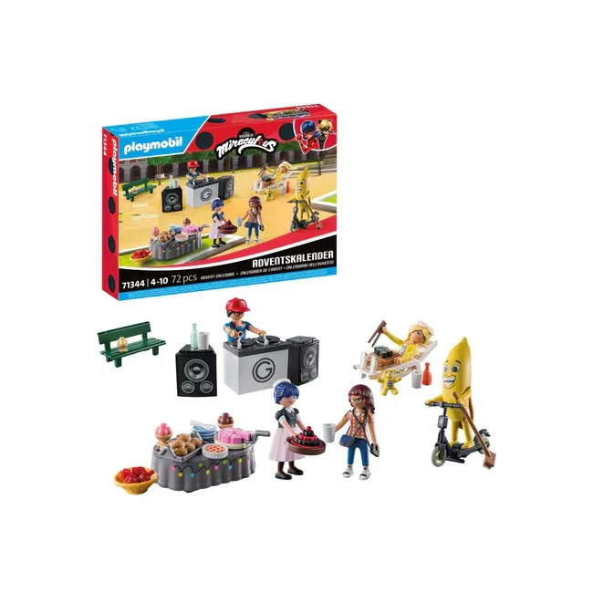 Playmobil - Calendar Craciun Miraculous picnic in Paris ARTPM71344