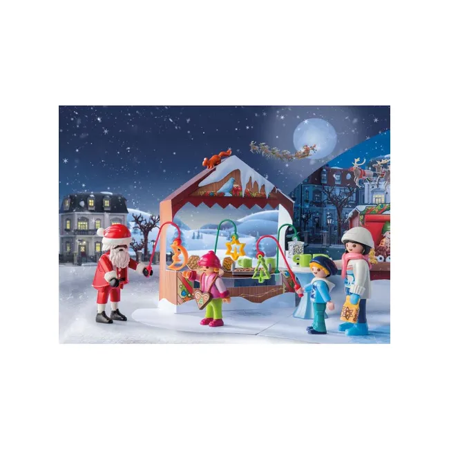 Playmobil - Calendar targ de Craciun ARTPM71472