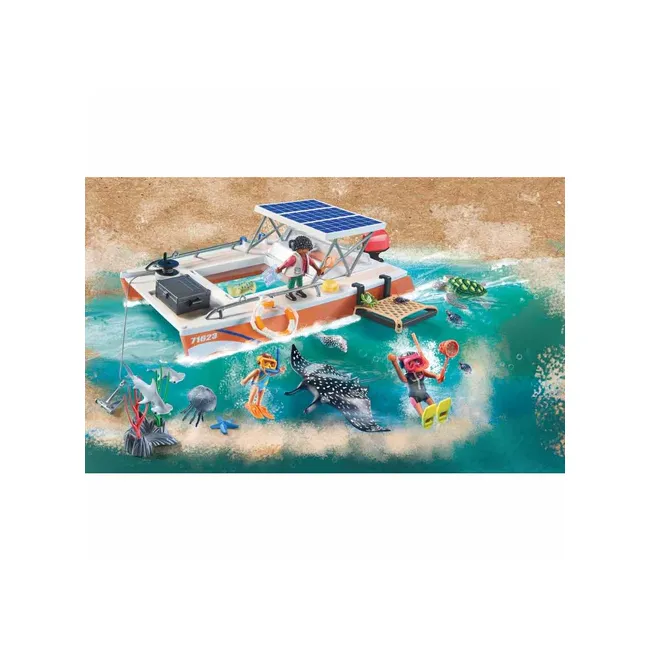 Playmobil - Examinarea barierelor de corali ARTPM71623
