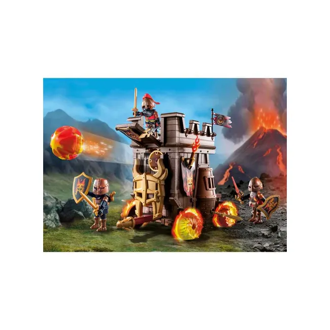 Playmobil - Trasura de lupta a atacatorilor Burnham Raiders ARTPM71643