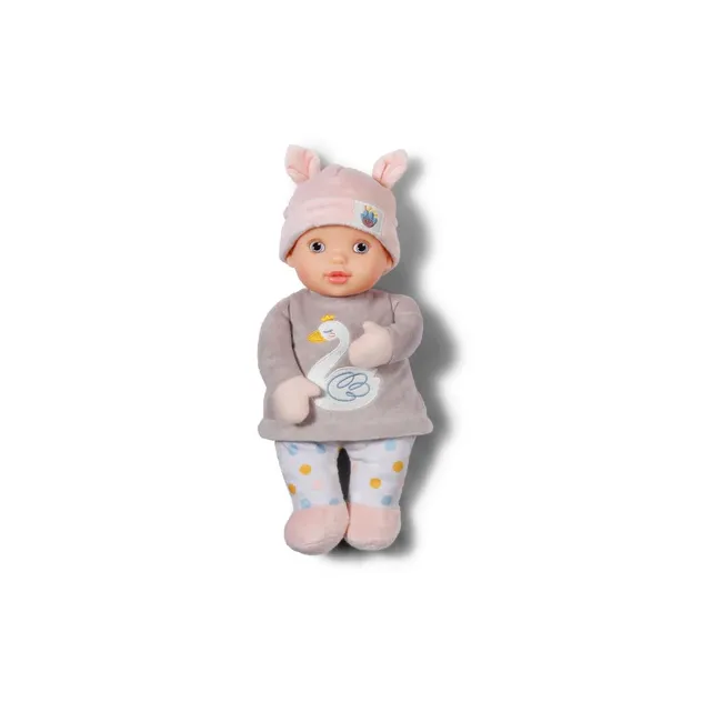 Zapf - Baby Annabell Bebelus cu caciulita mov 30 cm ARTZF710715