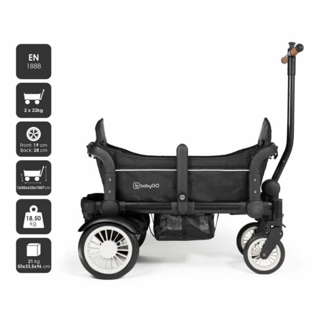 Babygo - carucior de transport tip vagon cozy rider bbbbgo-7301