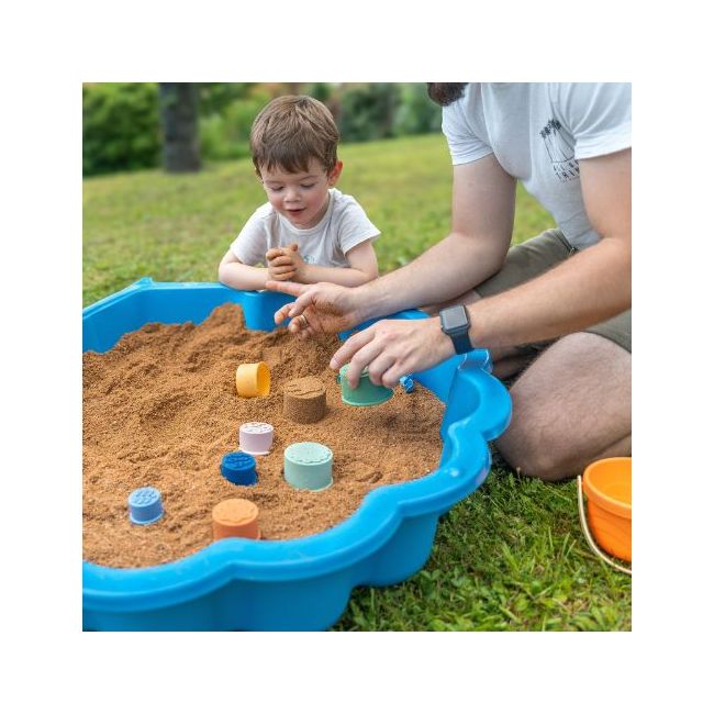 Badabulle - set 7 jucarii stivuibile pentru baie bbbb017026