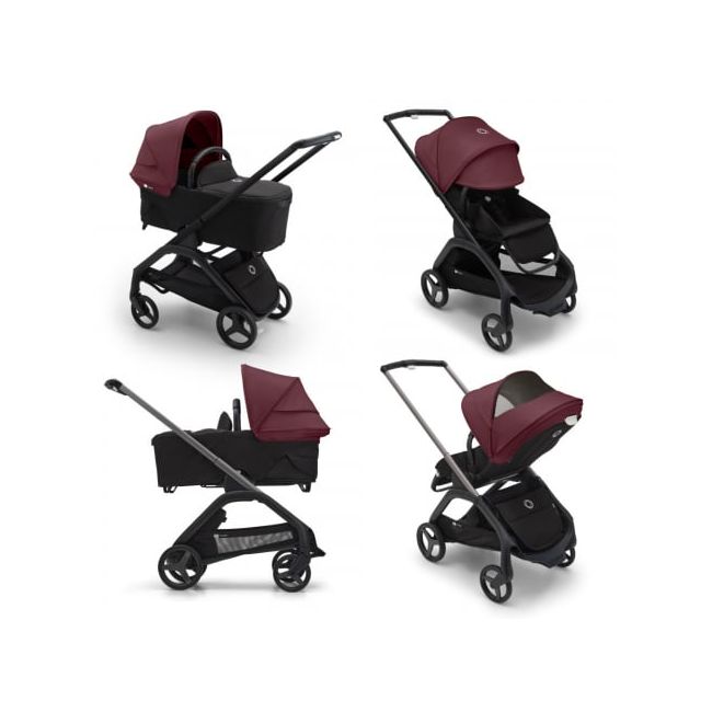 Capotina carucior Bugaboo Dragonfly Dark Cherry ERFBG100048051