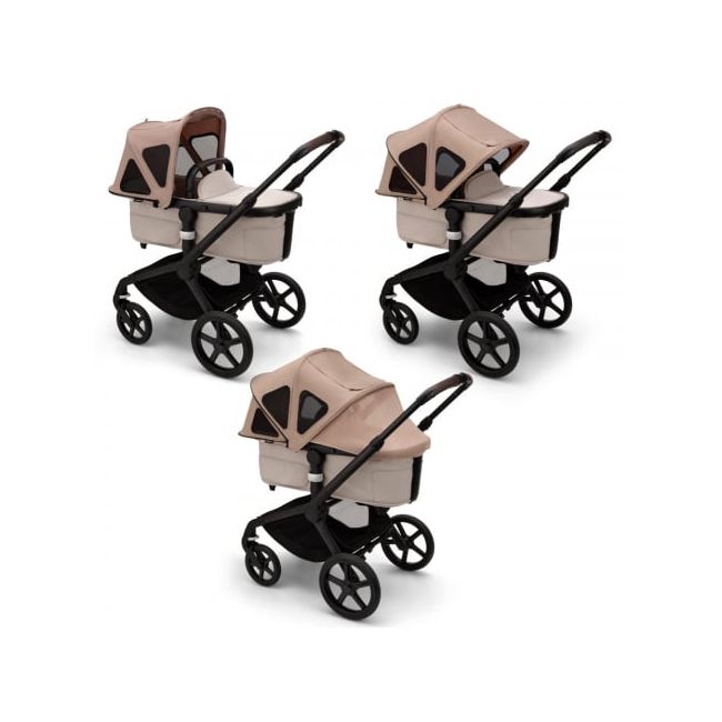 Capotina cu extensie plasa insecte Bugaboo Fox 5 Fox Cub Lynx Dune Taupe ERFBG100221029