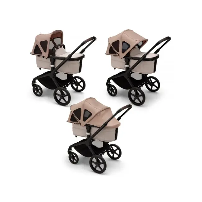 Capotina cu extensie plasa insecte Bugaboo Fox 5 Fox Cub Lynx Dune Taupe ERFBG100221029