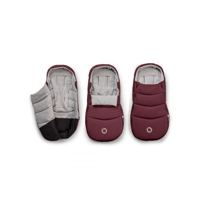 Husa de picioare universala carucior Bugaboo Dark Cherry ERFBGS003114025