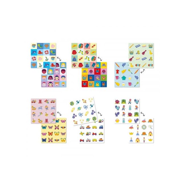 Joc de memorie Quercetti FantaMemo Bee Multipicture ERFQ01052