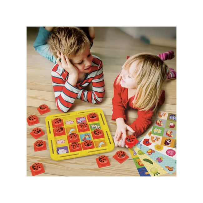 Joc de memorie Quercetti FantaMemo Ladybug Nature ERFQ01051