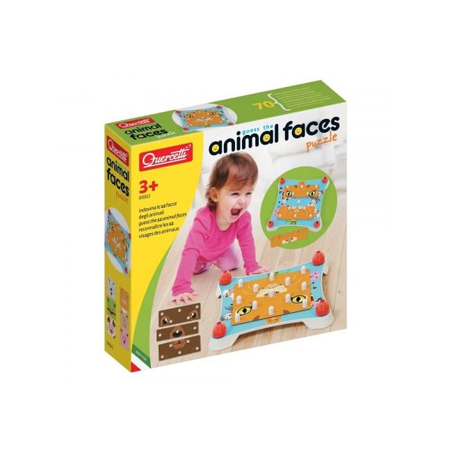 Puzzle Quercetti Ghiceste Animalul ERFQ00322