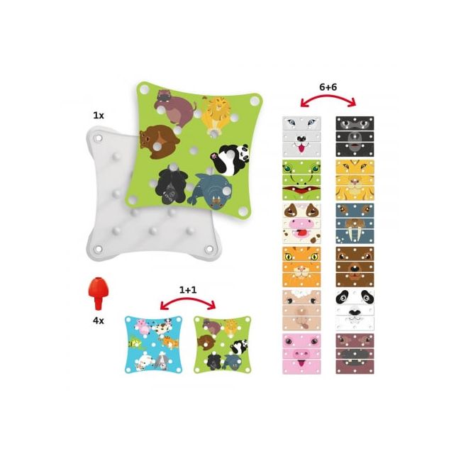 Puzzle Quercetti Ghiceste Animalul ERFQ00322