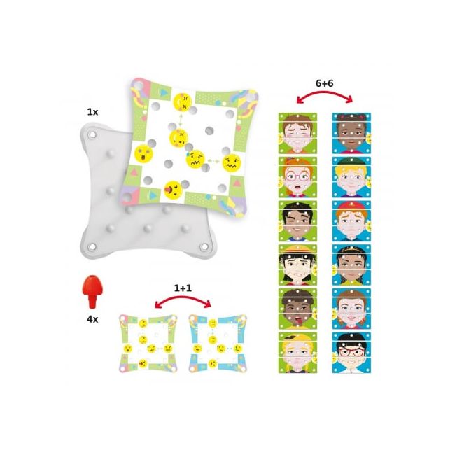 Puzzle Quercetti Make a Face ERFQ00321