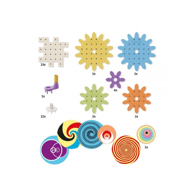 Quercetti Kaleido Gears Eco ERFQ82341