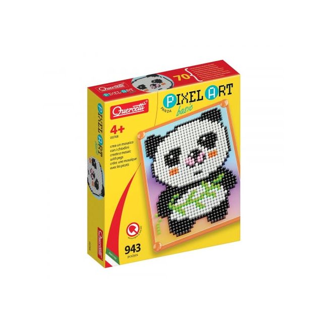 Quercetti Pixel Art Basic Panda ERFQ00768