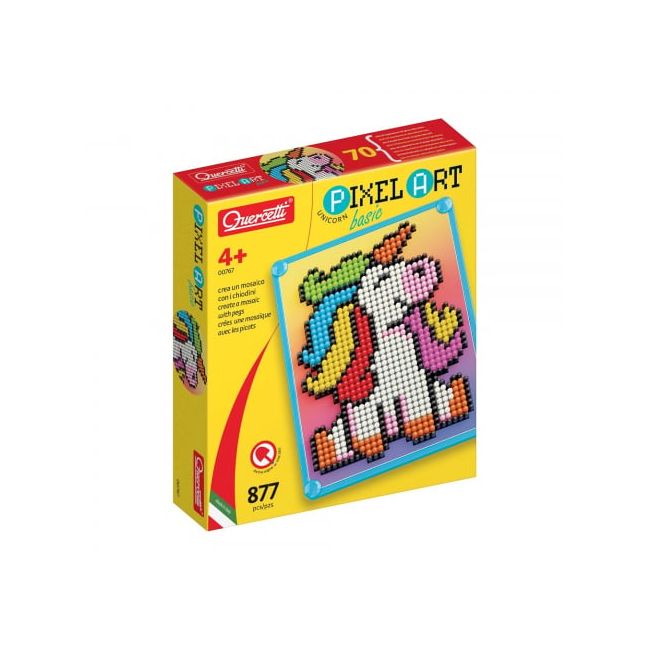 Quercetti Pixel Art Basic Unicorn ERFQ00767