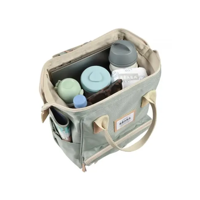 Rucsac de infasat Beaba Wellington Sage Green ERFB940316