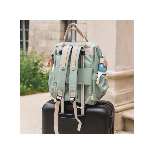 Rucsac de infasat Beaba Wellington Sage Green ERFB940316