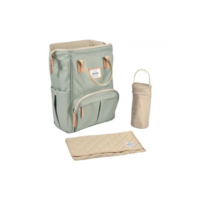 Rucsac de infasat Beaba Wellington Sage Green ERFB940316