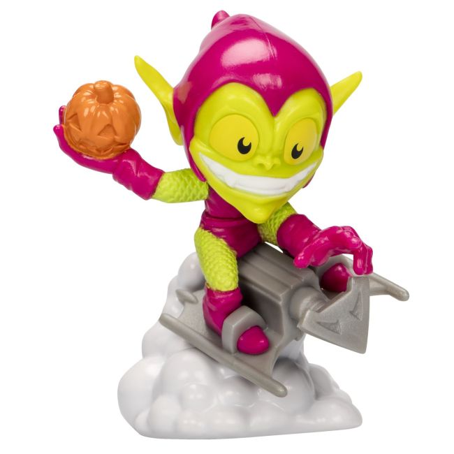 SPIDER MAN MIGHTY VERSE SERIA 1 FIGURINA GREEN GOBLIN 6CM VIVF8838_G0087