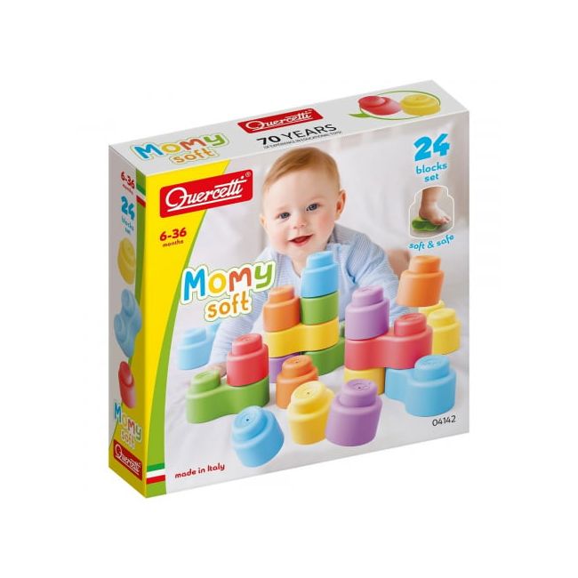 Set constructie Quercetti Momy Soft 24 piese ERFQ04142