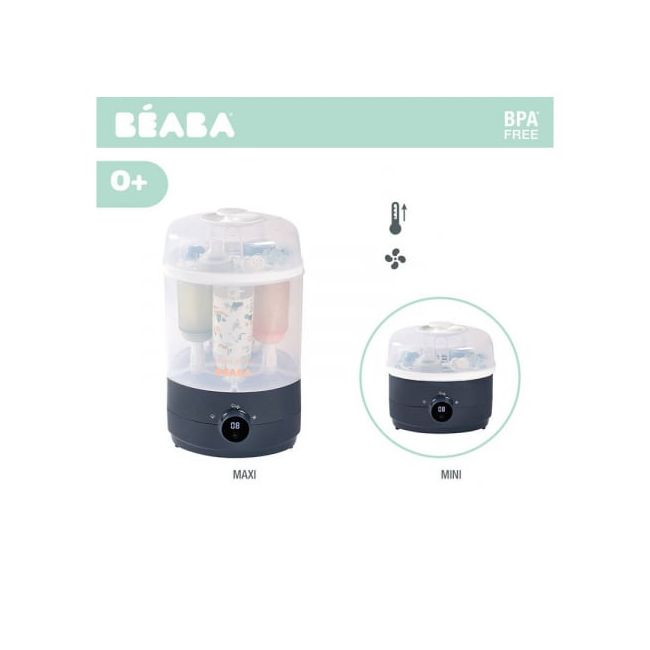 Sterilizator 2 in 1 cu uscare Beaba Steril N Dry Night Blue ERFB911733