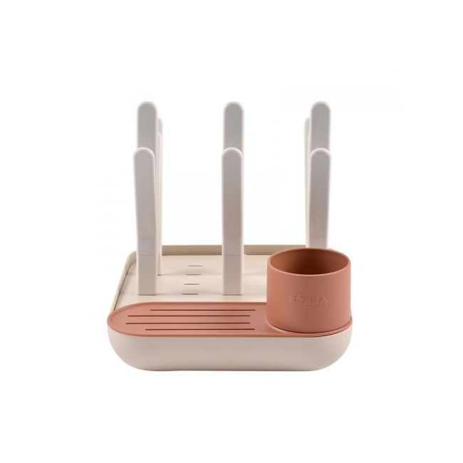Uscator biberoane Beaba Forest Terracotta Clay ERFB911730