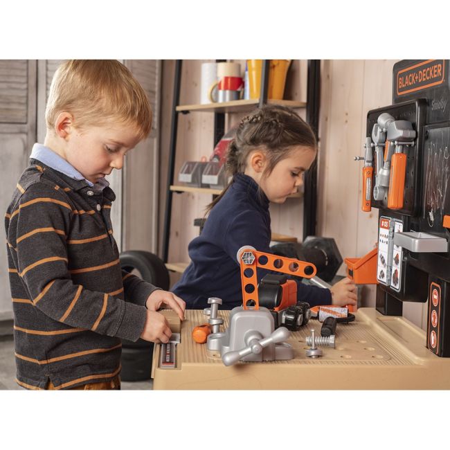 Atelier smoby black & decker mega center hubs7600360726