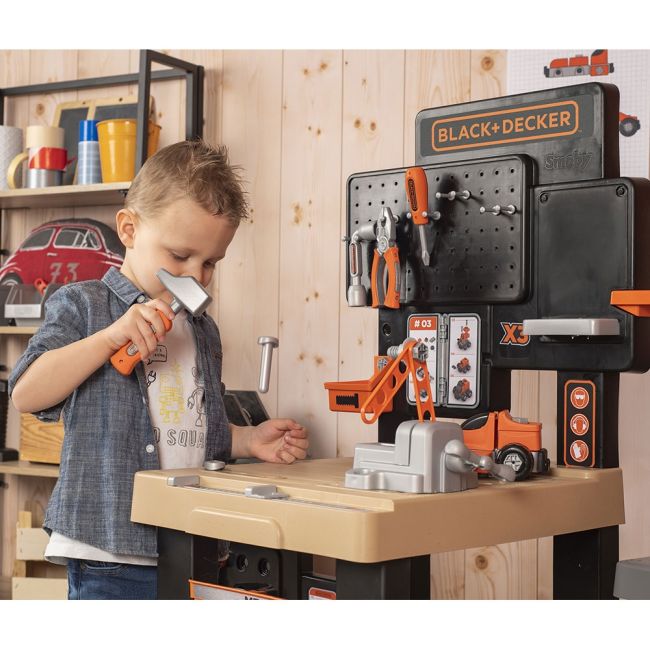 Atelier smoby black & decker mega center hubs7600360726