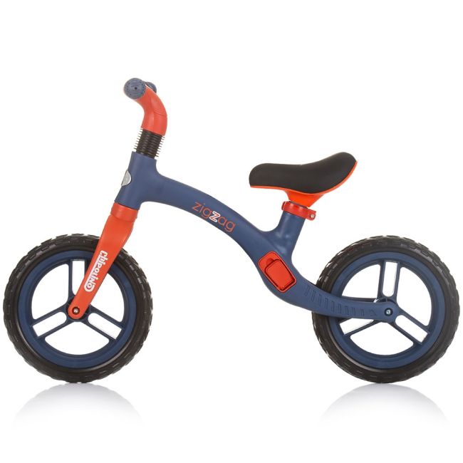 Bicicleta fara pedale chipolino zig zag blue red hubdikzz02401br