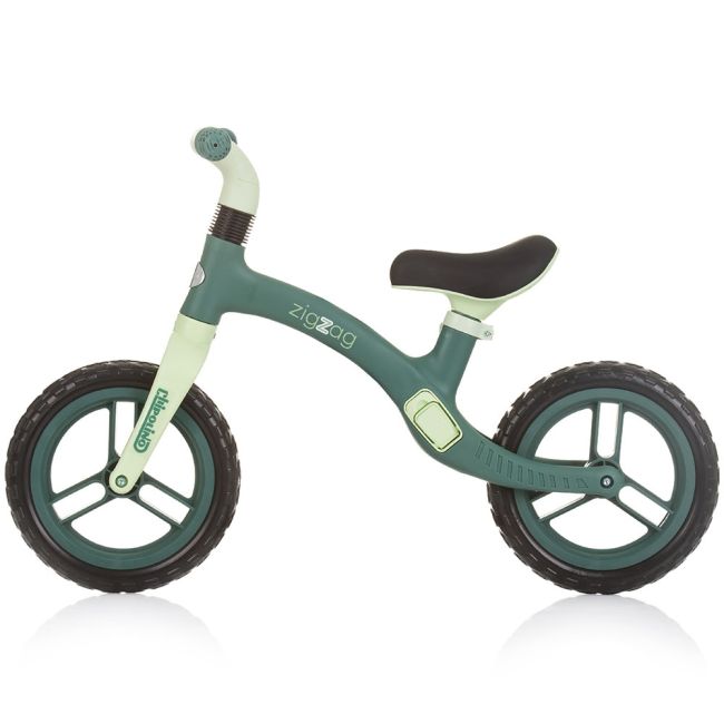 Bicicleta fara pedale chipolino zig zag green hubdikzz02403gr
